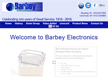 Tablet Screenshot of barbeyele.com